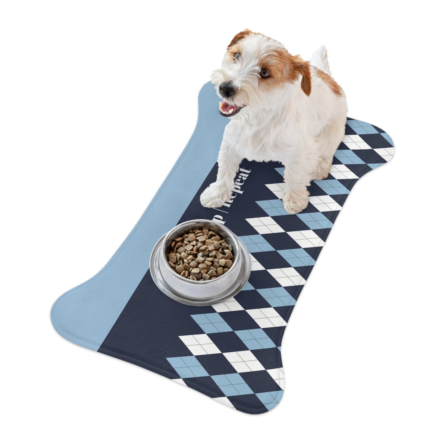 "Eat Nap Repeat" | Pet Feeding Mats