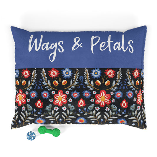 "Wags & Petals" |  Pet Bed