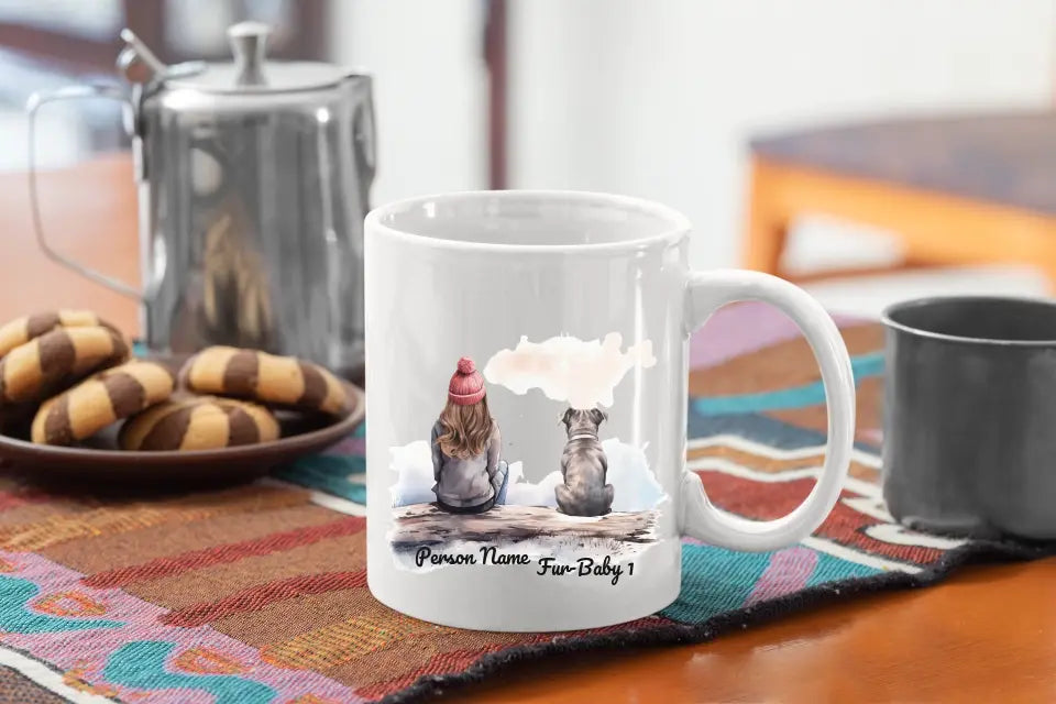 11 oz Ceramic Mug | Personalize Furry Family Friends