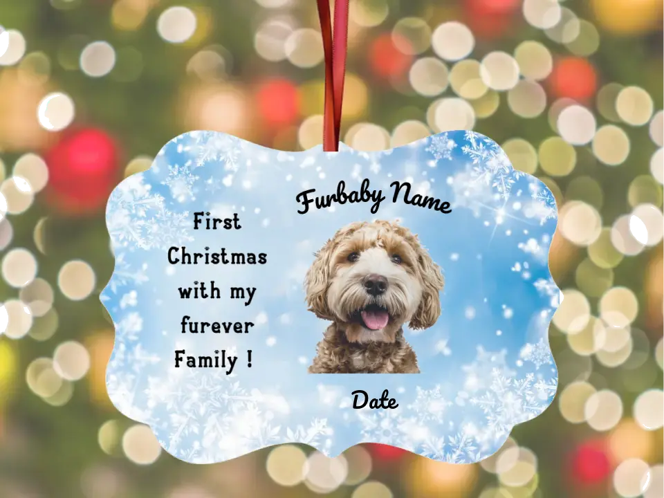 Photo Ornament | Personalized | First Christmas