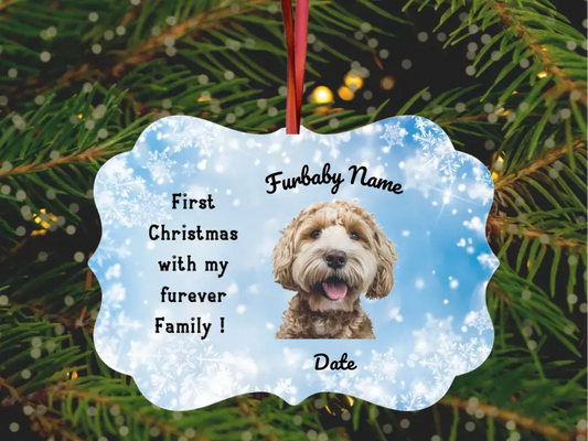 Photo Ornament | Personalized | First Christmas