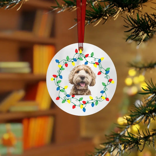 Personalize Metal Ornament |Festive | Personalize